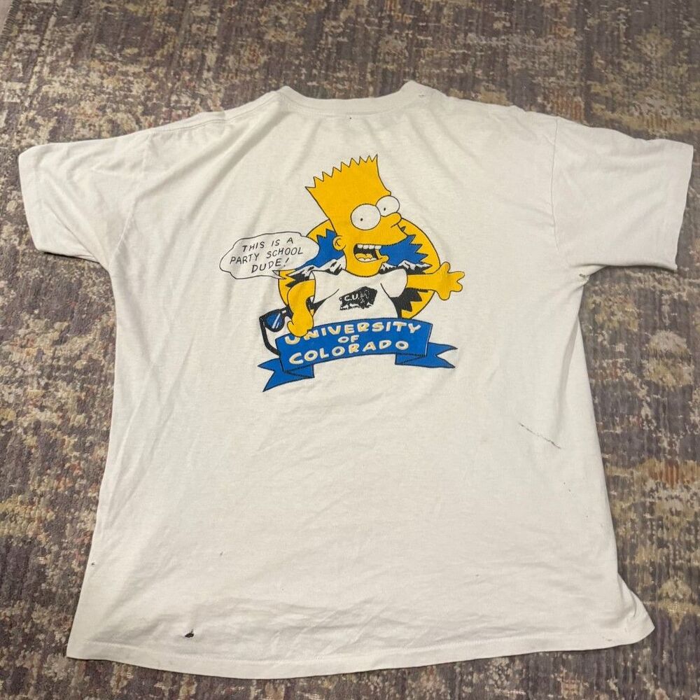 Vintage Simpsons CU tee